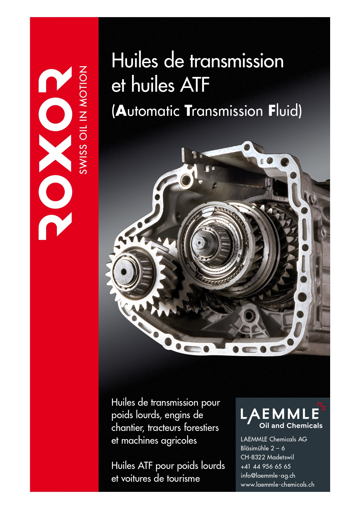 Huiles de transmission et huiles ATF